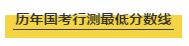 國(guó)考行測(cè)各個(gè)模塊考多少分才能進(jìn)面試？