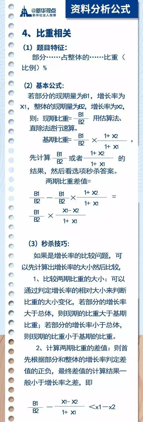 2020國(guó)考行測(cè)常用公式匯總，背完答題省時(shí)省力